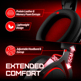 OXS Storm G2 50mm drivers provide balanced highs mids and bass.