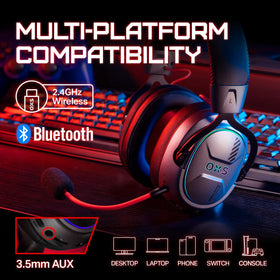 OXS Storm G2 Bluetooth 5.3 compatibility for on-the-go use with multiple devices.