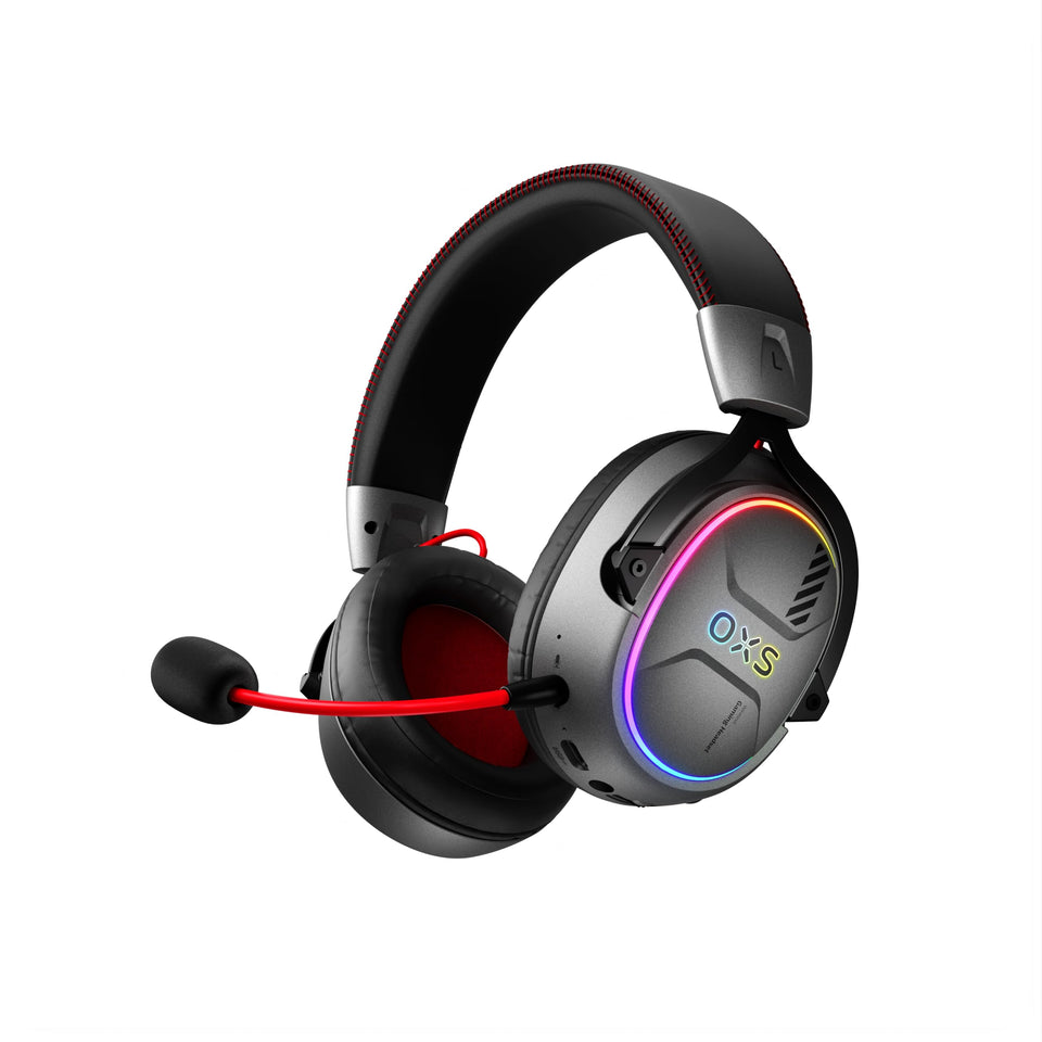 OXS Storm G2 headset with closed-ear design for immersive gaming audio.