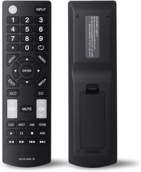 Oxumii remote battery compartment shows easy two-AAA power for quick setup.