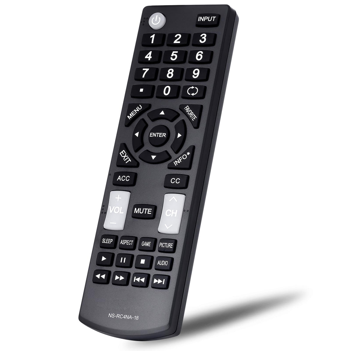 Oxumii remote packaging highlighting warranty and customer support