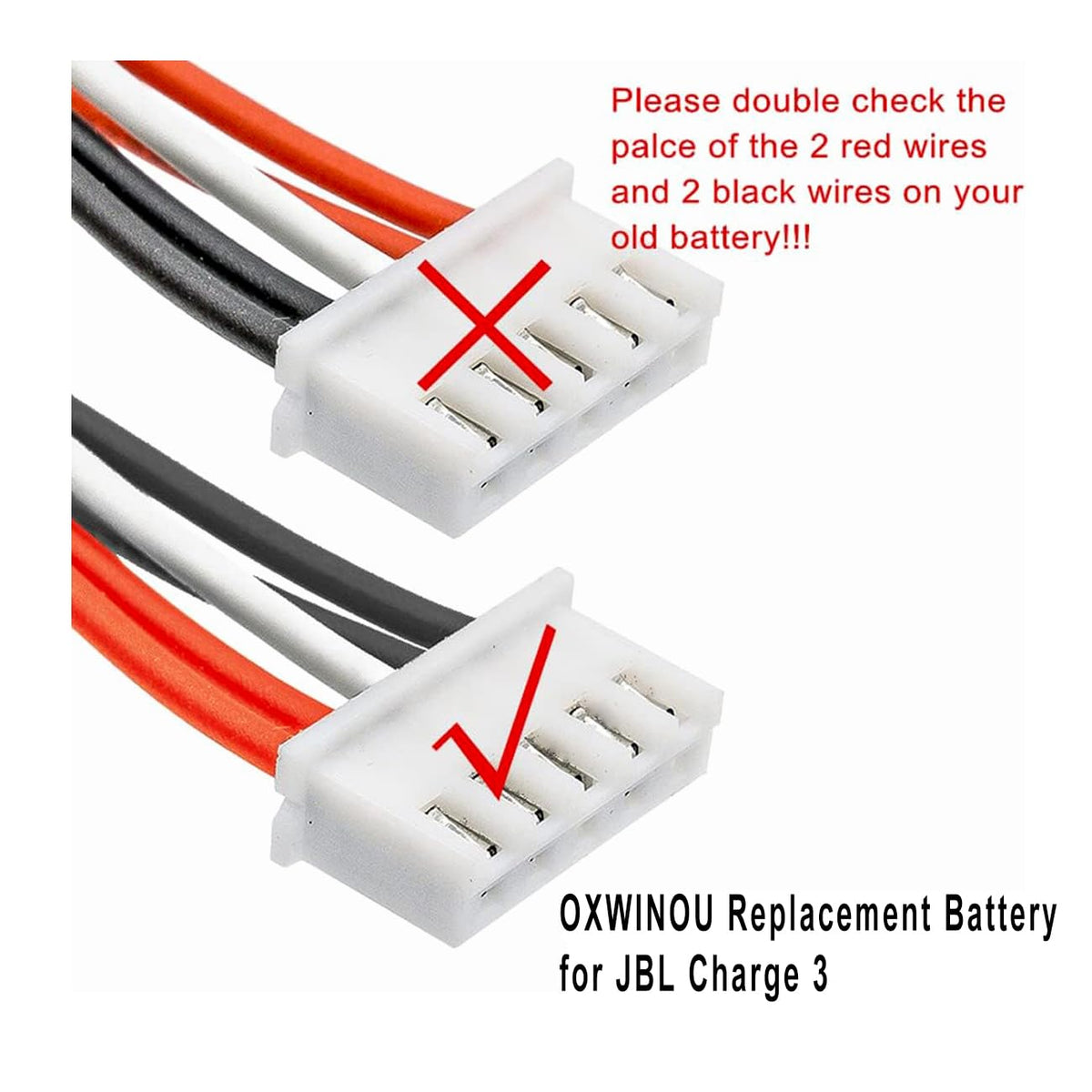 OXWINOU foam padding around battery reducing vibration and improving longevity