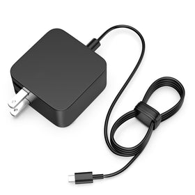OYNASUN 65W USB-C charger with foldable plug for portable charging