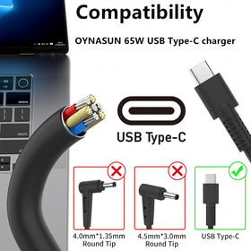 OYNASUN ZenBook 14 compatibility ready for fast, safe USB-C charging