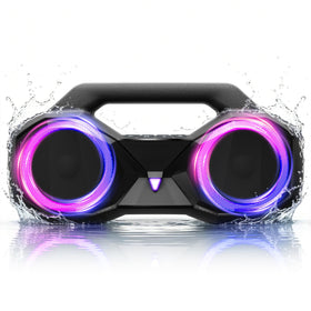 OZJ front view showing controls and loudspeaker for clear outdoor sound