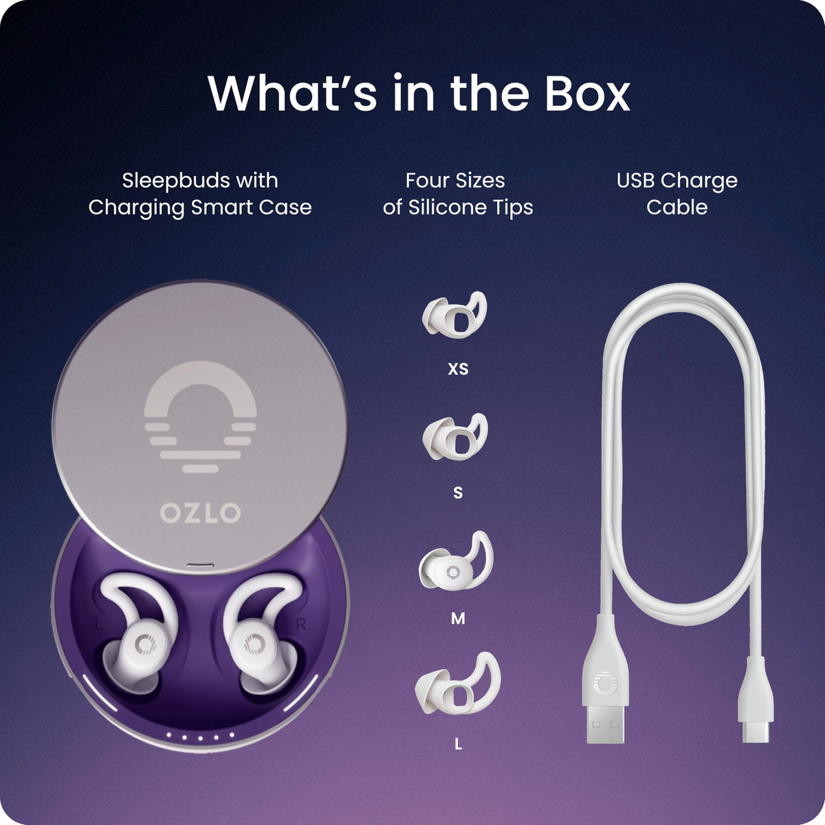 Ozlo Sleepbuds built-in-alarm gently wakes you without startling a partner.