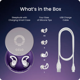 Ozlo Sleepbuds built-in-alarm gently wakes you without startling a partner.