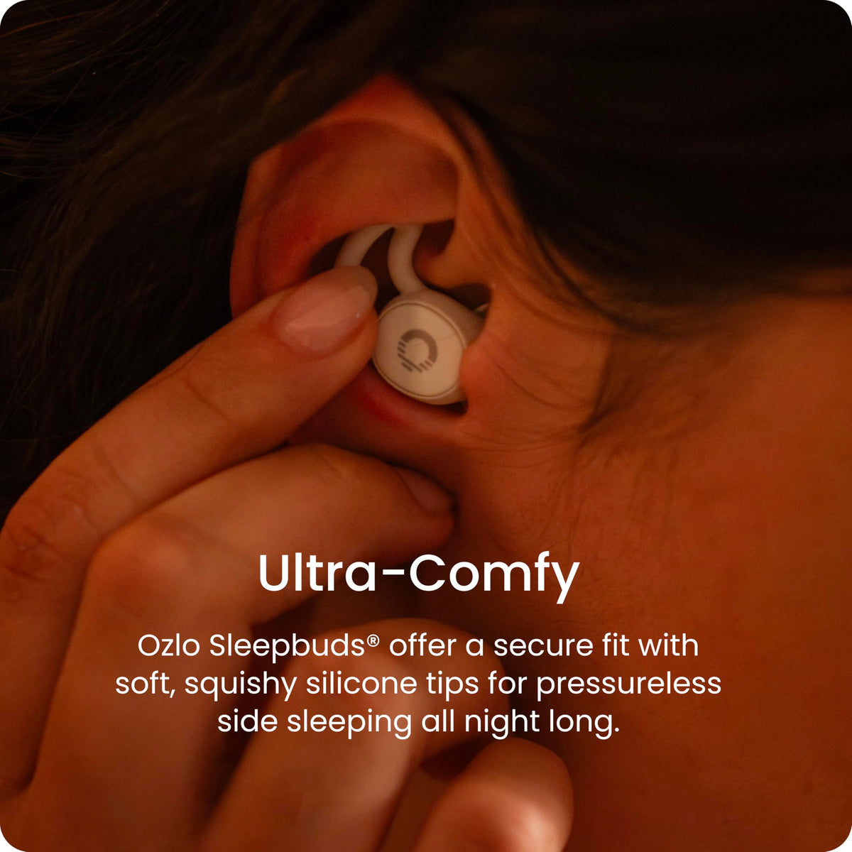 Ozlo Sleepbuds no-microphone preserve privacy with no calls or voice assistants.