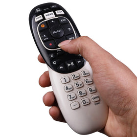 Ozuly RC73 remote setup instructions illustration for plug-and-play