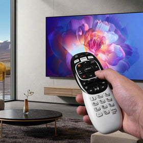 Ozuly RC73 remote in use with DIRECTV HR54 for seamless control