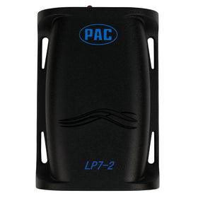 PAC LP7-2 front view showing connectors and compact housing for flexible installation