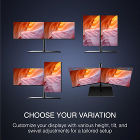 HDMI and VGA ports provide broad compatibility across devices and setups.