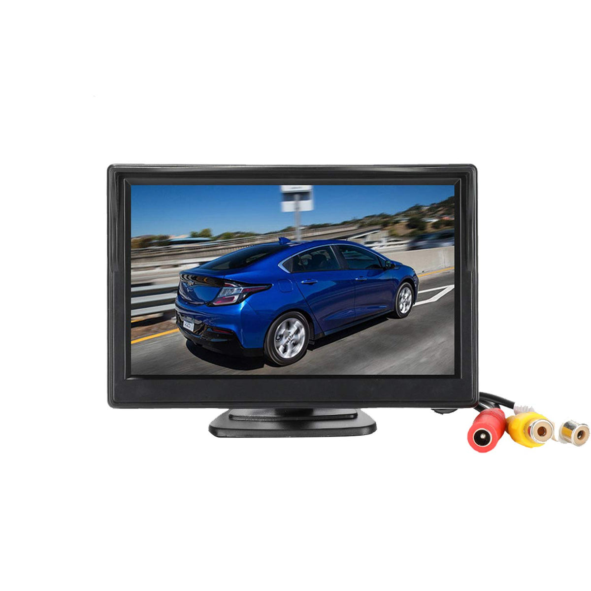 Padarsey 5-inch TFT monitor front view for easy parking awareness