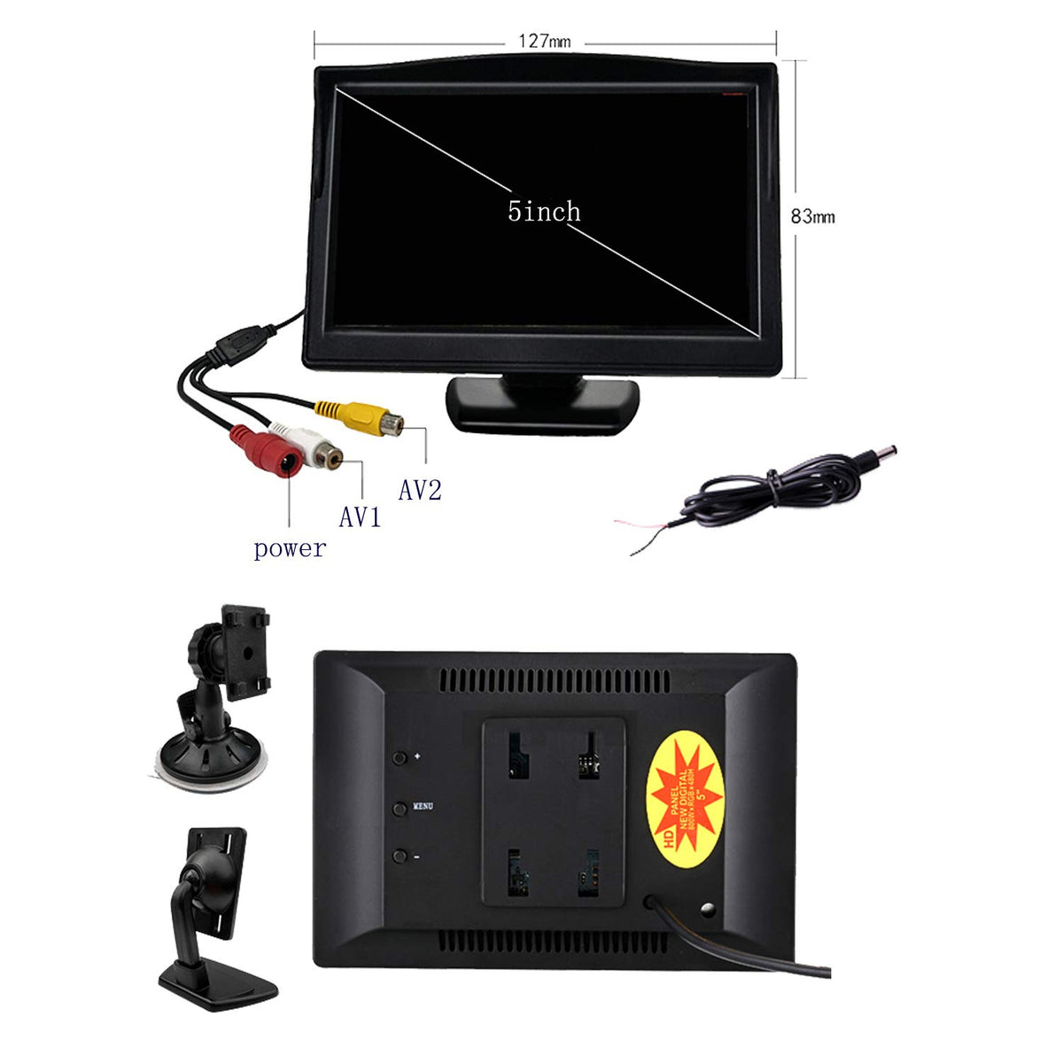 Padarsey power cable connection for reliable power and signal