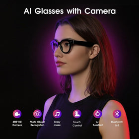 Padom AI Smart Glasses image stabilization keeps footage clear during movement.