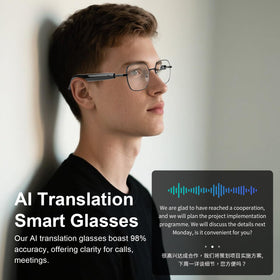 Padom AI smart glasses sport IP54 durability for daily wear.