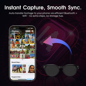 Padom AI Smart Glasses translate 139 languages in real time for travel.
