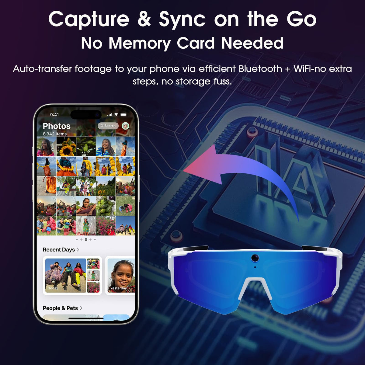 Padom blue mirror lenses reduce glare and protect eyes outdoors