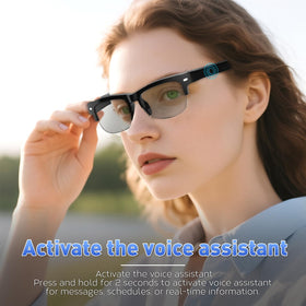 Padom Smart Glasses IPX4 durable design withstands sweat and splashes during workouts