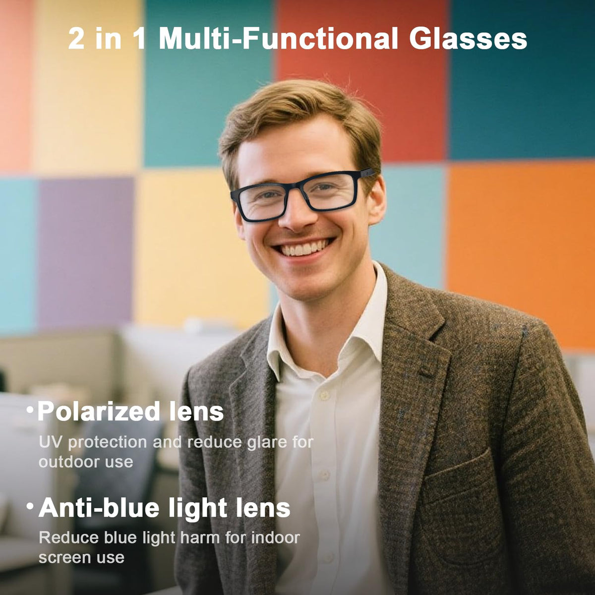 Padom Polarized lenses shield eyes from UV and glare during sunny commutes.