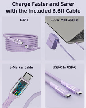 PAEBAI+ charger in travel setup with luggage