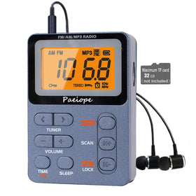 Paeiope front panel showing buttons and tuning display for easy operation