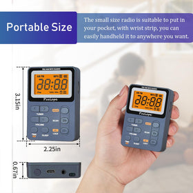 Paeiope held in hand with lanyard demonstrating compact scale and portability