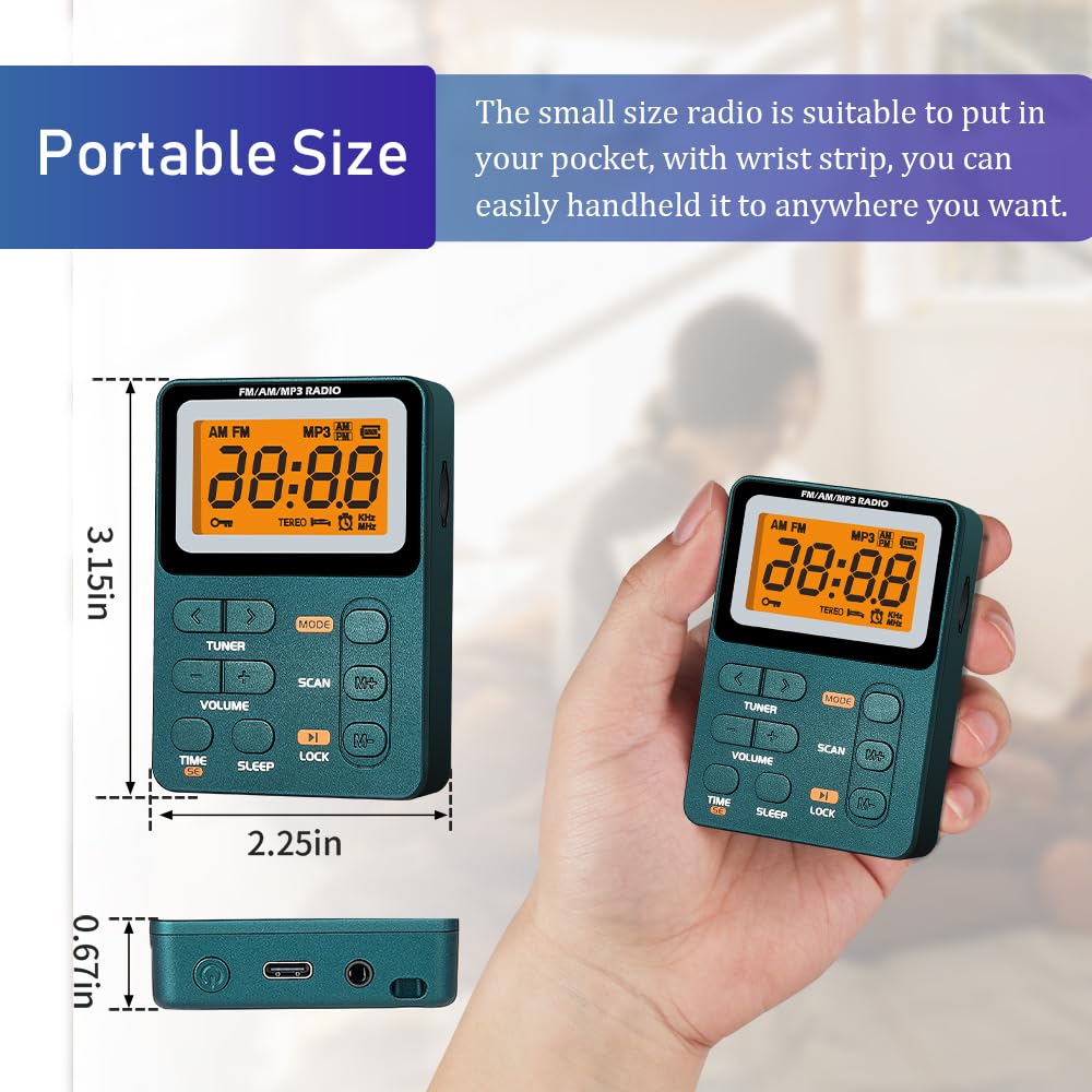 Paeiope held in hand to show compact size and portability benefit