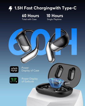 Paekole AI Translation Earbuds with Bluetooth 6.1 for fast pairing and stable connections