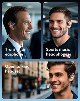 Paekole AI Translation Earbuds lightweight 8 g per earbud for all-day comfort