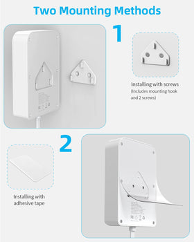 PAEWOK 350-joule surge protector guarding devices from spikes