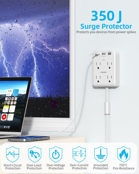 PAEWOK adhesive pad or screws enable flexible mounting options