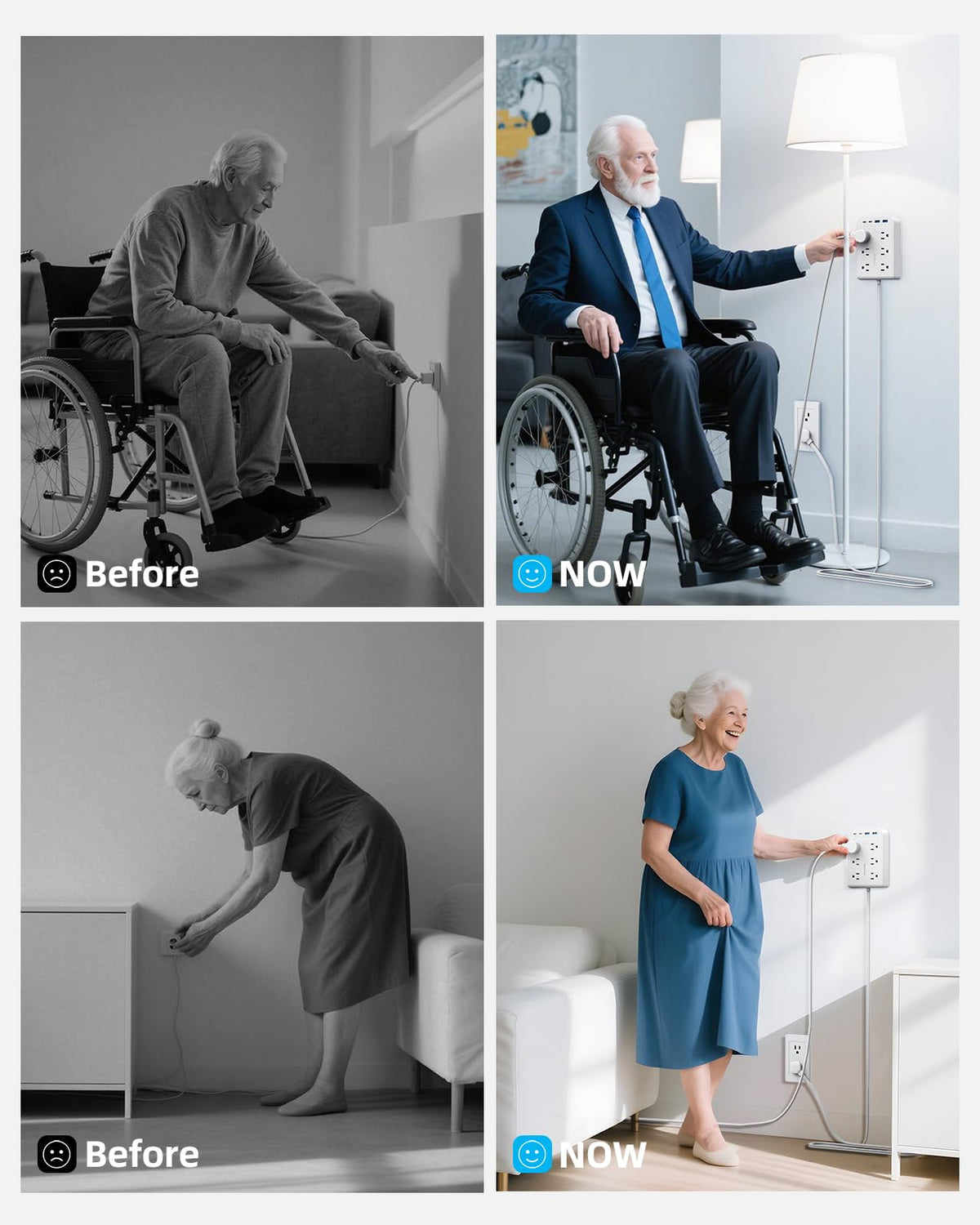 PAEWOK removable shelf design enabling flexible placement