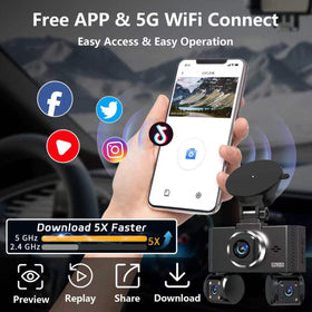 Pahaa W3 170-degree front wide-angle improves highway coverage