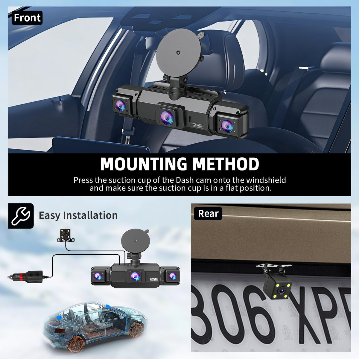 Pahaa W5N supports up to 256GB storage for longer recordings.