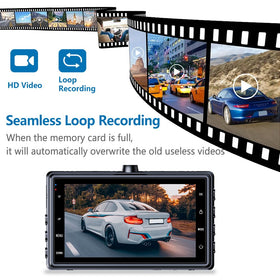 pahaa dash cam installed in car lifestyle shot showing real-world use