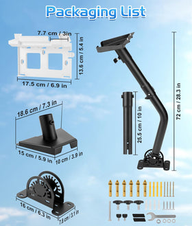 PAHTTO close-up of adjustable joint showing 360° rotation and precise alignment benefit