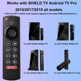 Pairtty remote with illuminated buttons shown in low light for easy use.