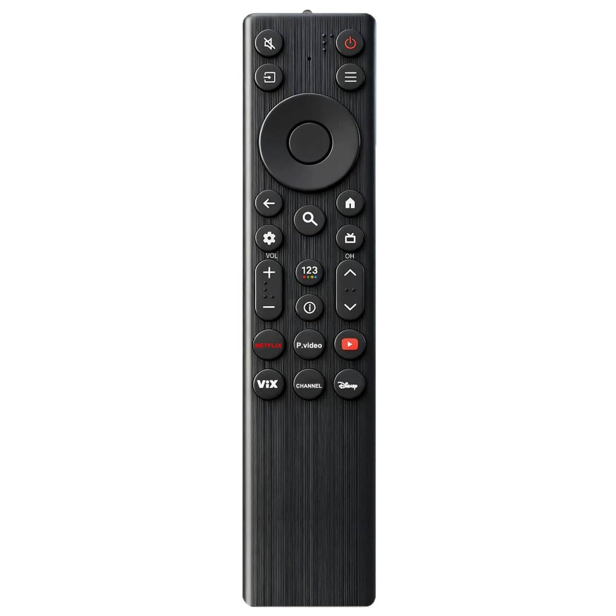 Pairtty TCL Google TV Remote handheld ergonomic design for comfortable use