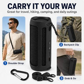 PAIYULE Flip 5 silicone case lets you charge with cover on.