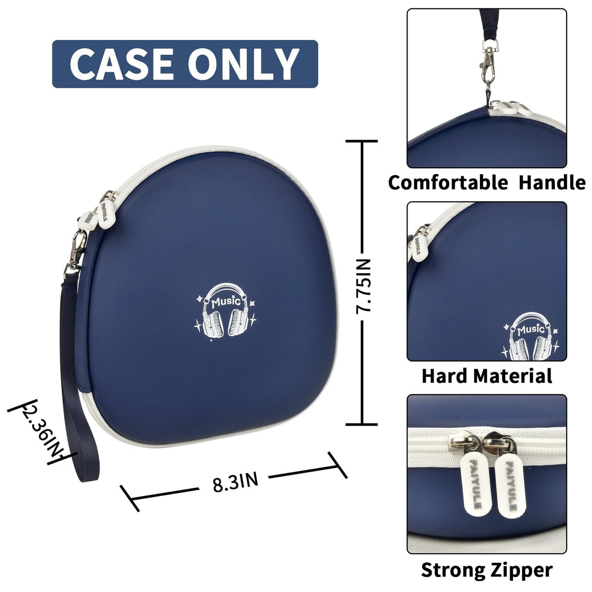 PAIYULE hand strap enables easy carrying on outdoor trips.