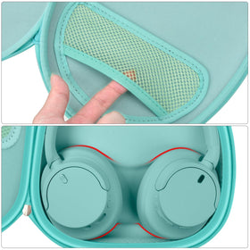 PAIYULE headphone case elastic pocket stores cables and small accessories