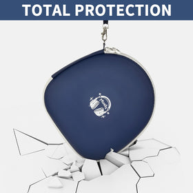 PAIYULE smooth zipper detail secures headphones efficiently.