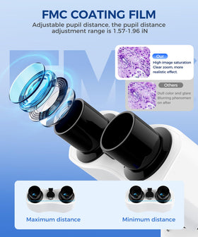 PalliPartners coaxial focusing delivers smooth, accurate focus for detailed examination.