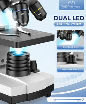 PalliPartners compound microscope carrying case keeps gear secure.
