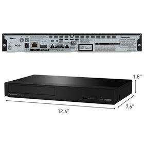 Panasonic DP-UB154P-K CD playback capability enables versatile entertainment beyond video.