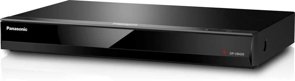 Panasonic DP-UB420 with HCX processor delivers vibrant 4K HDR visuals.