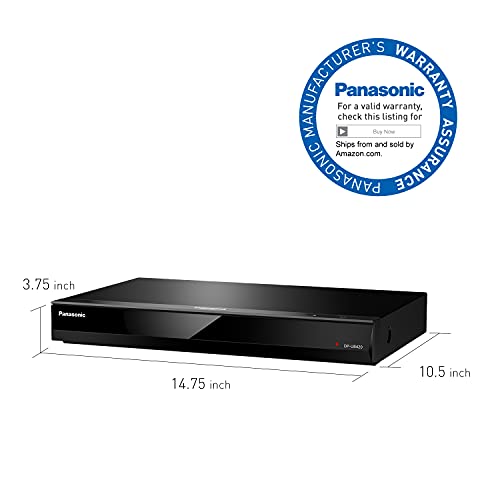 Panasonic DP-UB420 twin HDMI Pure AV outputs preserve audio quality.