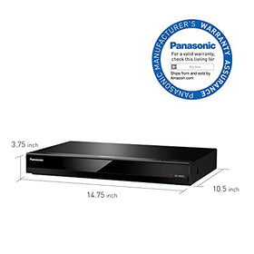 Panasonic DP-UB420 twin HDMI Pure AV outputs preserve audio quality.