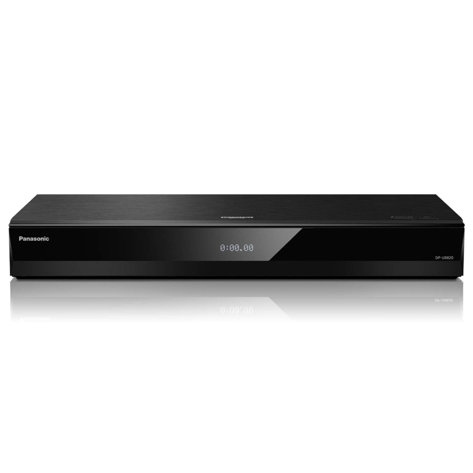 Panasonic DP-UB820-K front view for premium home theater setup